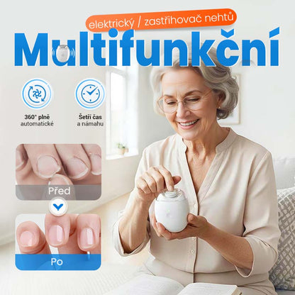 🎉Univerzální automatický pilník na nehty pro dospělé i děti