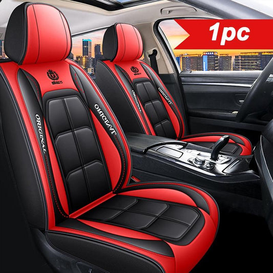 🔥Premium Leather Front Seat Covers – Universal Fit for Sedans, SUVs & Trucks
