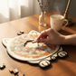 🎅🎄135dílné dřevěné puzzle ve tvaru kočky v barvách Morandiho🐱🎁