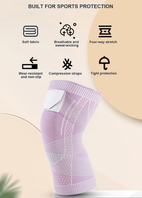 🦵 Support Knee Brace — Precision Support, Breathable Stability⚡