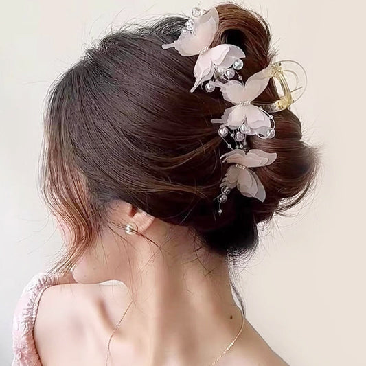 Elegant Fashion Bow Grab Clip Hair Accessory