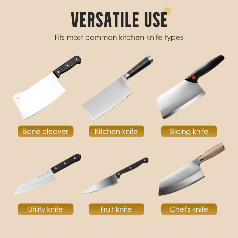 ⚡ Automatic Knife Sharpener for Kitchen – Fast, Safe, No Damage | Works with Chef, Utility & Fruit Knives 🔪✨