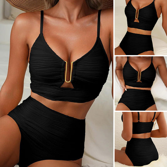 🏊‍♀️Women's Push Up High Waist Bikini