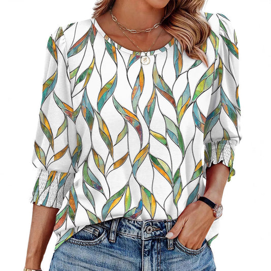 🌻Women’s Casual Three-quarter Sleeve Blouses