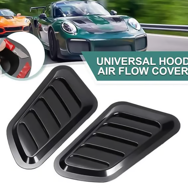 🚗 Universal Hood Scoop – Carbon Fiber Look  💨✨