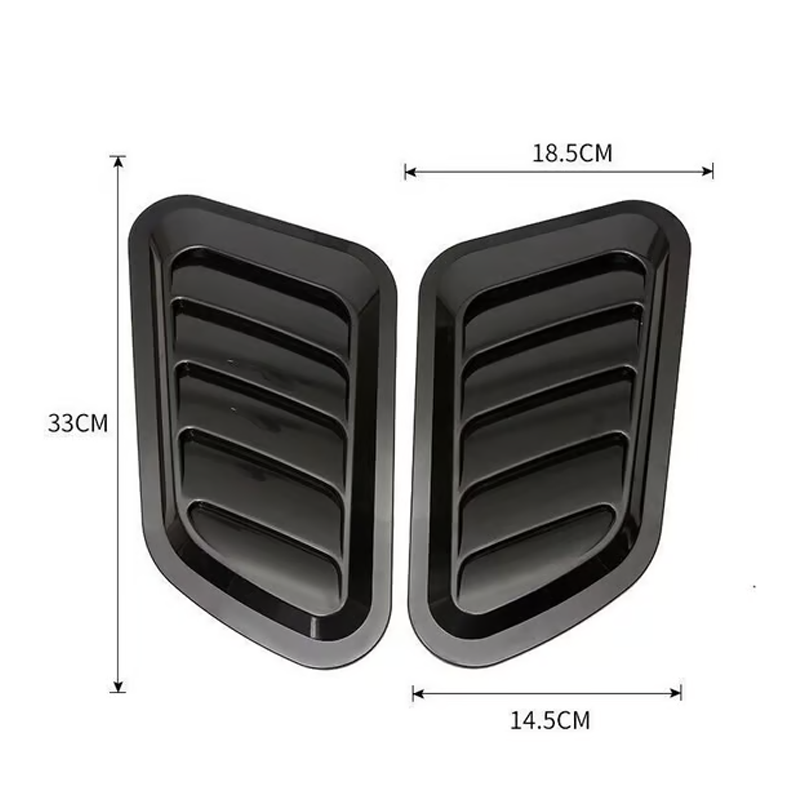 🚗 Universal Hood Scoop – Carbon Fiber Look  💨✨