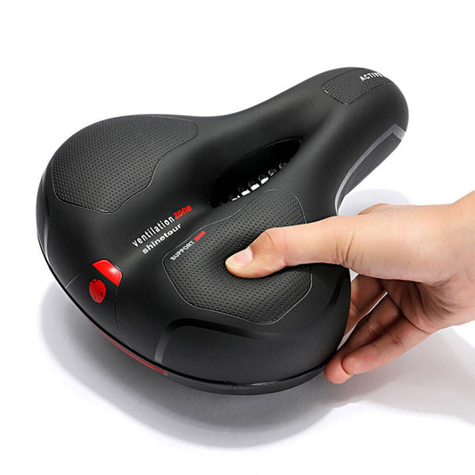 🛋️🚴 Pohodlné sedlo na kolo – 💨 Měkké a pružné tlumení nárazů – Platba při doručení 😍