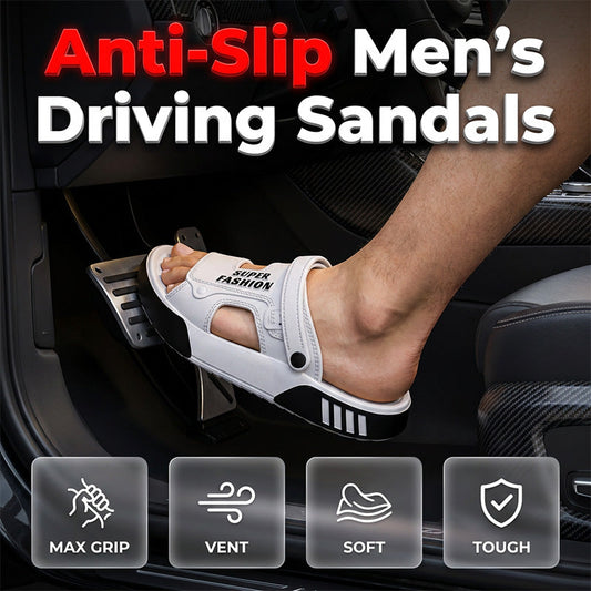 👟 Protiskluzové sandály za volant – 🛣️ Prodyšné a pohodlné – Platba při doručení ✅