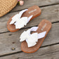 👡🎀 Elegantní retro ploché sandály s mašlí – SLEVA 49%! Vintage kouzlo, polstrovaný komfort, elegantní detail mašle – vykročte do bezstarostného stylu. ✨