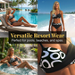 🌺👙 Dvoudílné bikiny s potiskem a zpevňujícím efektem –🌊 odnímatelné vycpávky, vysoký pas zakrývající břicho –  platba při doručení💕