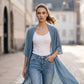 👗🌸 Volná sukně s volánky – 💕 Jednobarevná, univerzální, zakryje nedokonalosti a sluší každé postavě – platba při doručení ✅