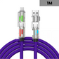⚡🌈 Čtyřvícový LED kabel pro rychlé nabíjení a přenos dat – univerzální pro více zařízení  – platba při doručení ✅