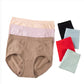 Plus-Size Antibacterial High-Waist Briefs