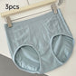 Plus-Size Antibacterial High-Waist Briefs