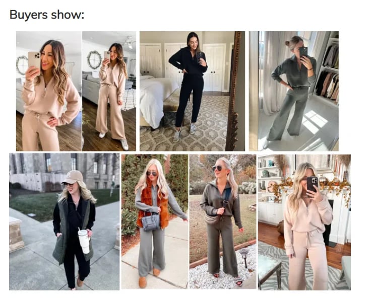🎀Women's 2 Piece Casual Outfits Sweatsuit Set
